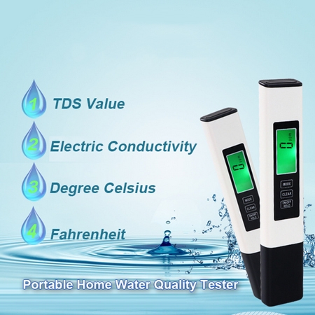 Portable home water quality tester