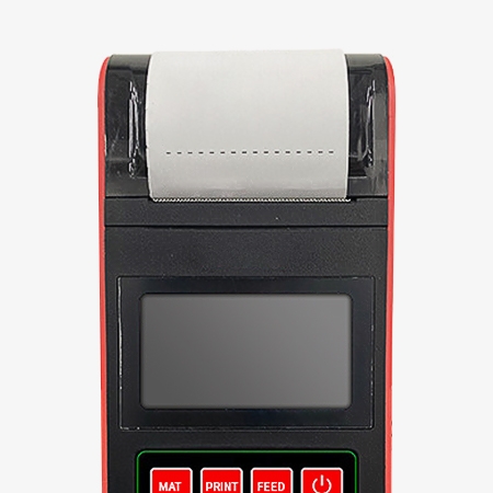 Portable leeb hardness tester equipped built in printer