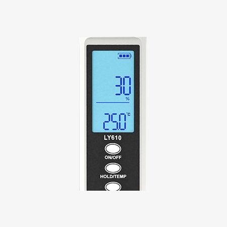 Portable soil EC tester with digital display