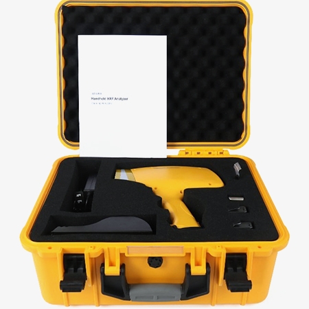 Portable spectrometer for metal analysis package