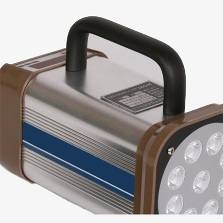 Portable stroboscope detail