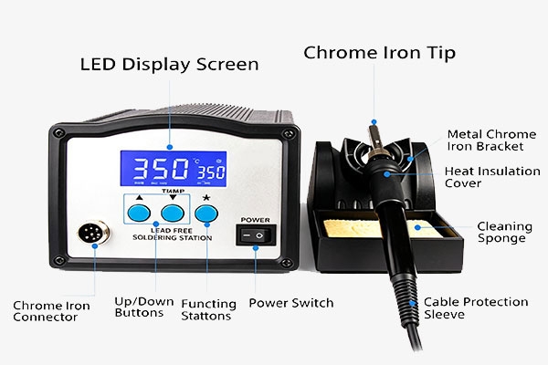 150w Soldering Station Detail