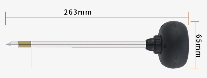 3 way soil moisture meter size