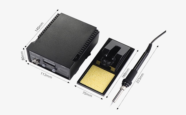 70W Soldering Station Dimensions