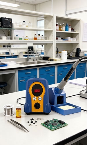 70W Soldering Station In Laboratories