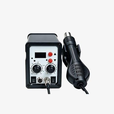 750W Soldering Station Front Elevation