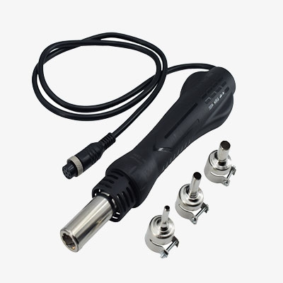 760W Soldering Station Hot Air Gun View