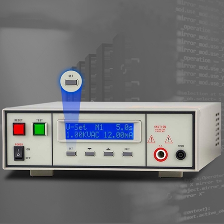 AC DC withstand voltage tester detail