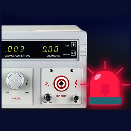 AC hipot tester detail