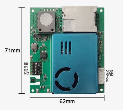 Air Quality Sensor Module Dimensions