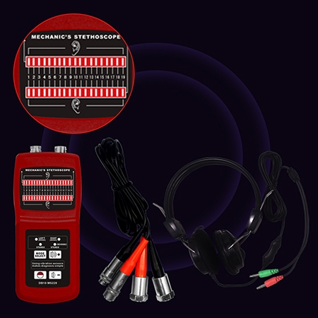 Automotive electronic stethoscope detail