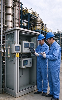 Chemical monitoring application