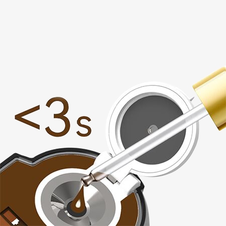 Coffee refractometer detail