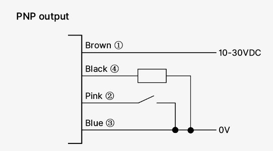 Color Sorting Sensor Connection Diagram