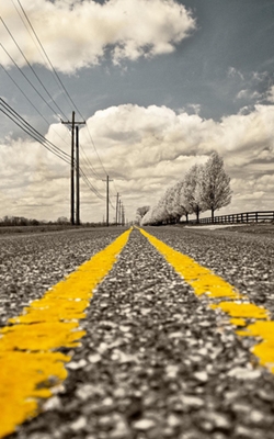 Crack detector for building pavement