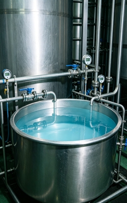 Deionized water