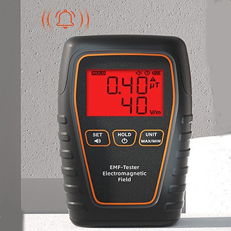 Electromagnetic field radiation detector detail