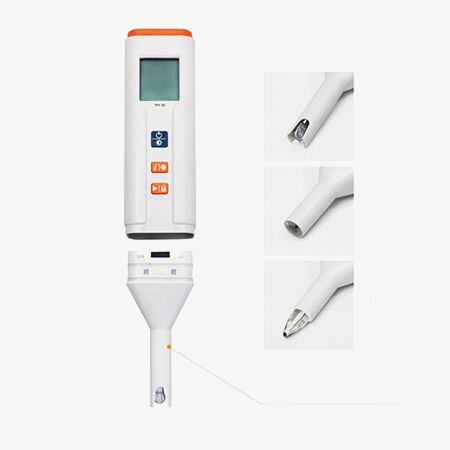 Portable pH meter details