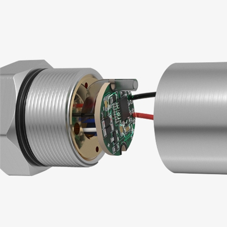 Diaphragm pressure transducer photo