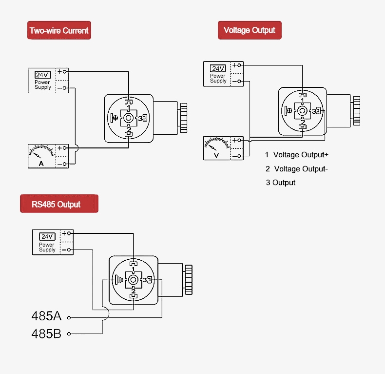 Diaphragm pressure transducers wiring diagram