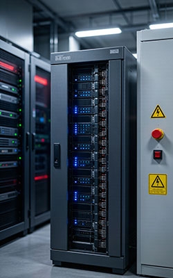Digital Battery Status Indicator For UPS Backup Systems