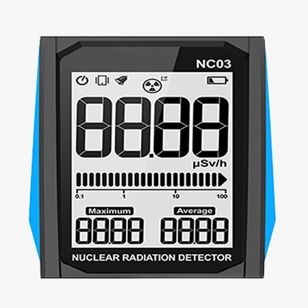 Digital radiation detector detail