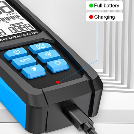 Digital radiation detector detail