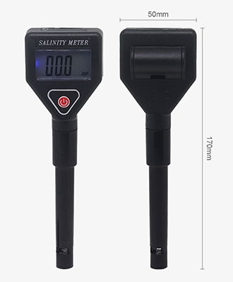 Digital salt meter size