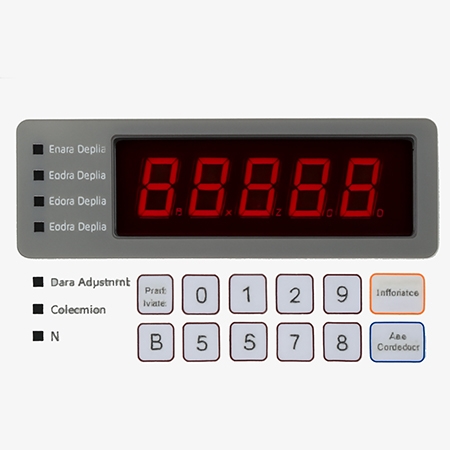 Digital weight controller detail