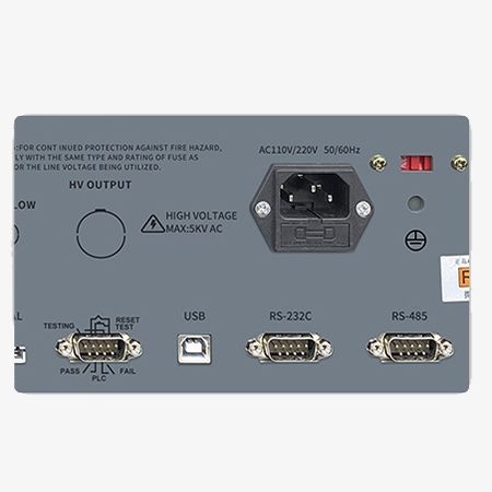 Factory Electrical safety tester detail
