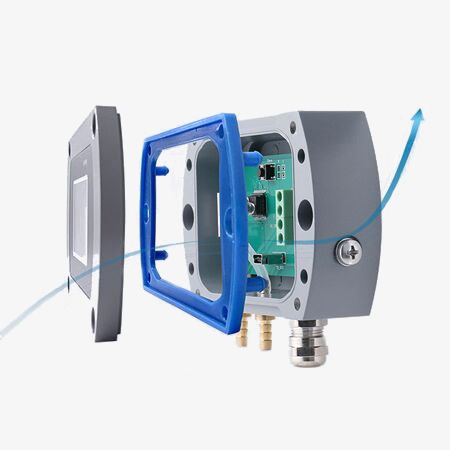 Explosion proof differential pressure sensor