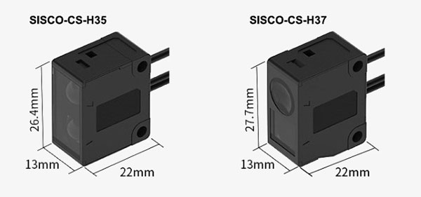 Fiber Optic Color Sensor Overall Dimensions