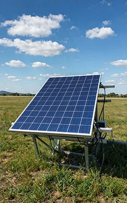 Global Radiation Sensor For Solar Energy Utilization