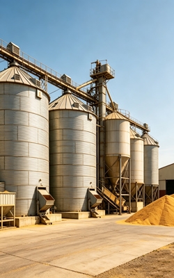 Grain silos