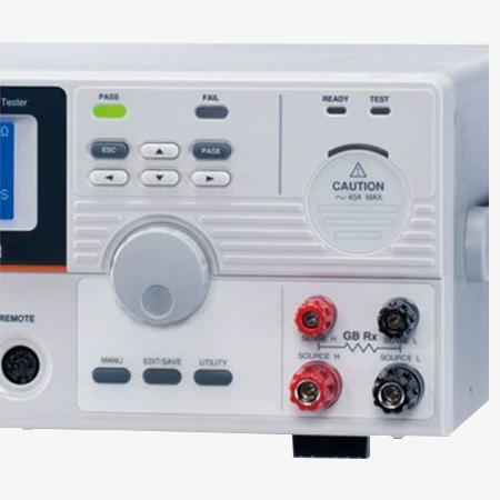 Ground bond tester detail