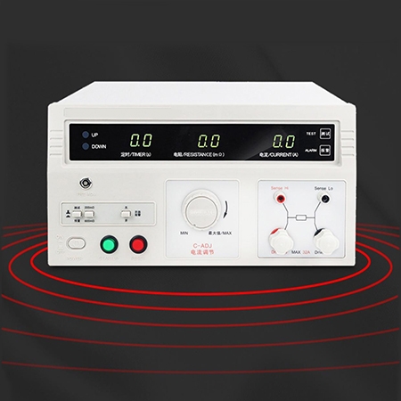 Ground resistance tester detail