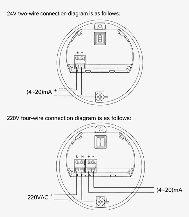 Guided wave radar level sensor wiring diagram