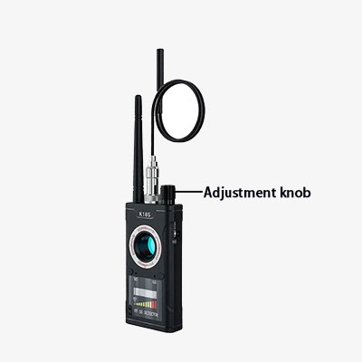 Handheld GPS Detector Knob