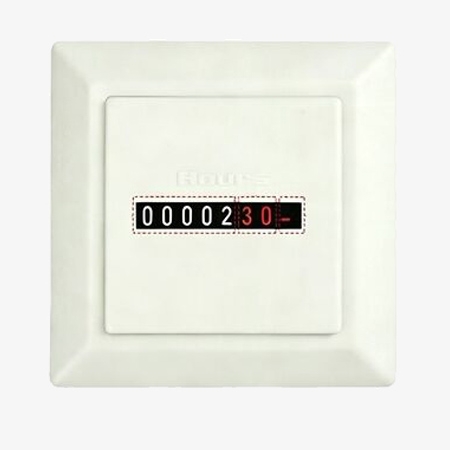 Hour meters for air compressor