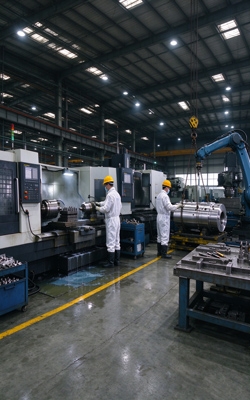 Industrial machine manufacturing