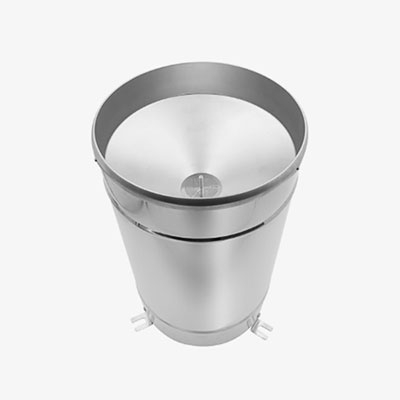 Industrial Tipping Bucket Rain Sensor Top View