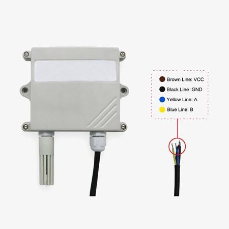 Infrared CO2 transmitter detail
