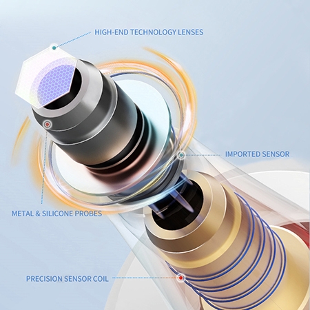 Infrared forehead thermometer details
