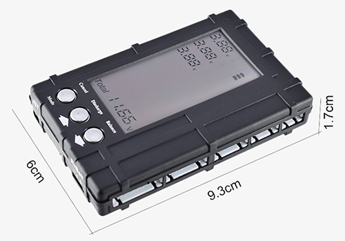 Lipo battery balancer size