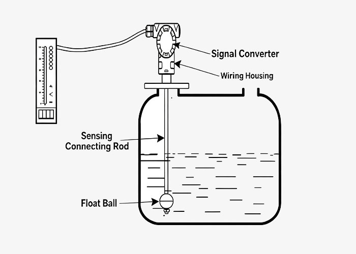 Liquid Level Switch Structural Diagram