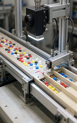 Long Distance Color Sensor For Color Sorting