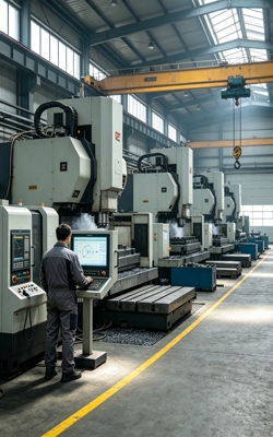 Machinery manufacturing industry monitoring