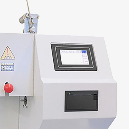 Melt flow indexer for plastic detail