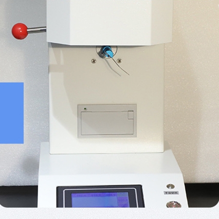 Melt flow rate tester detail