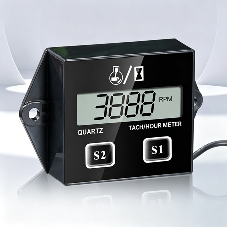 Motorcycle hour meter image